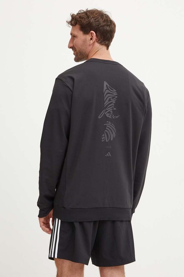 adidas Performance Dukserica za trening adidas Performance boja: crna, s aplikacijom, JF4238