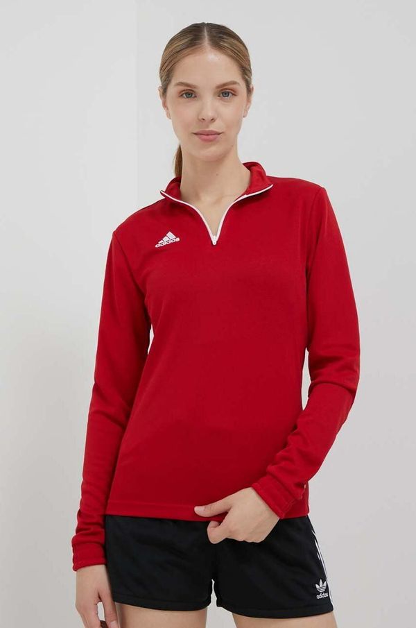 adidas Performance Dukserica za trening adidas Performance Entrada 22 boja: crvena, glatka