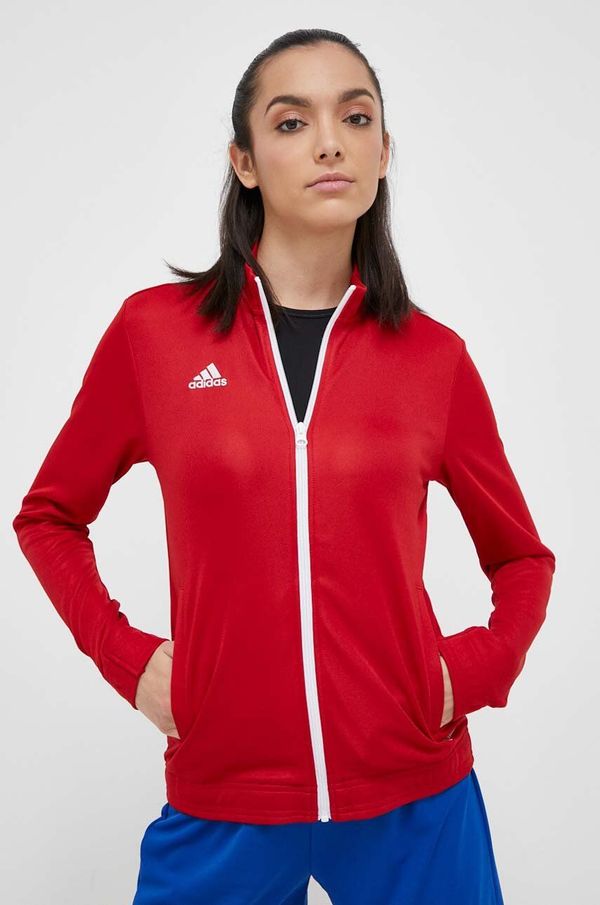 adidas Performance Dukserica za trening adidas Performance Entrada 22 boja: crvena, glatka