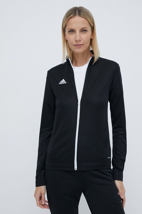 adidas Performance Dukserica za trening adidas Performance Entrada 22 za žene, boja: crna, glatka