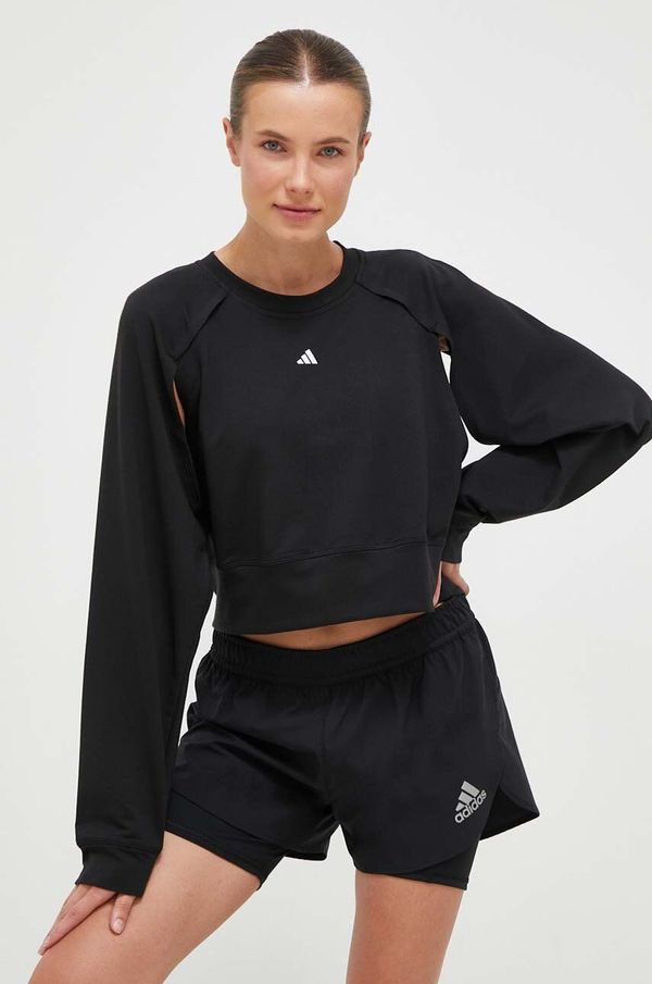 adidas Performance Dukserica za trening adidas Performance Power boja: crna, bez uzorka