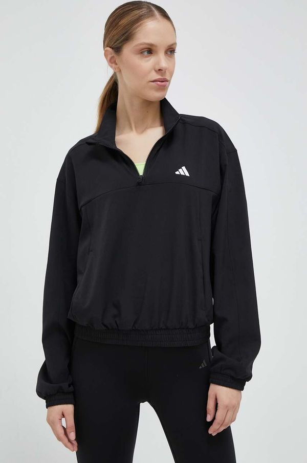 adidas Performance Dukserica za trening adidas Performance Training Essentials boja: crna, glatka