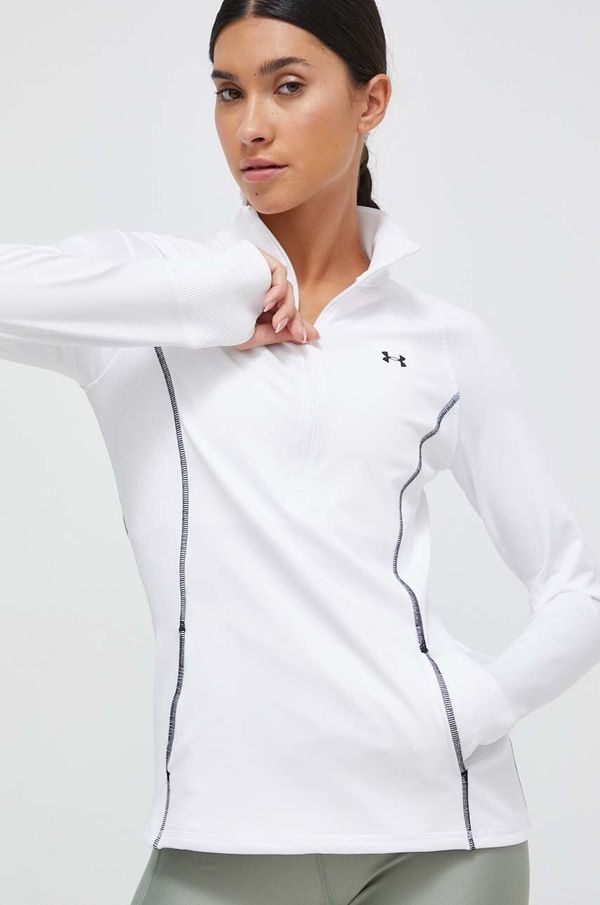 Under Armour Dukserica za trening Under Armour boja: bijela, bez uzorka