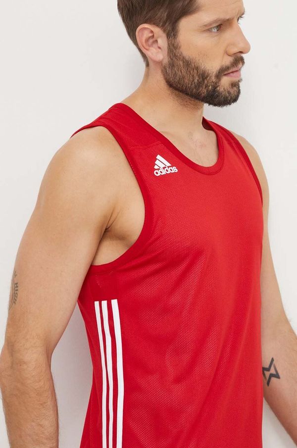 adidas Performance Dvostrana majica za vježbanje adidas Performance 3G Speed boja: crvena