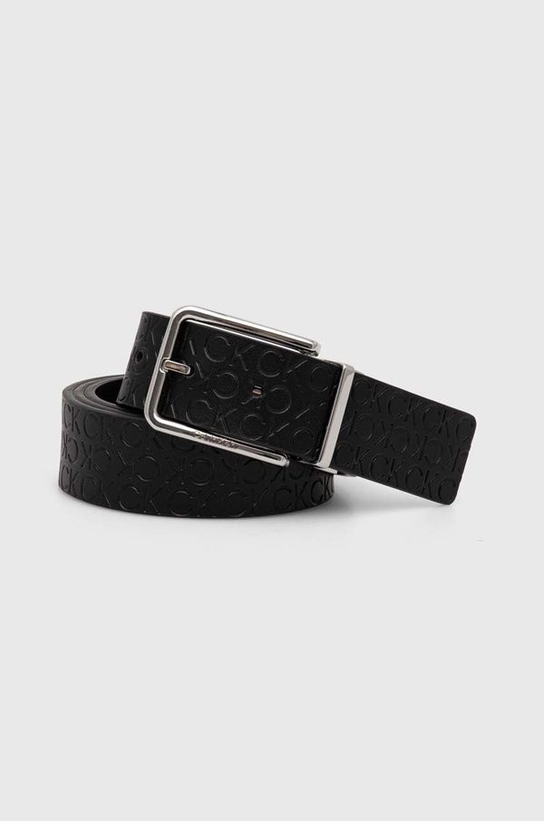 Calvin Klein Dvostrani kožni remen Calvin Klein za muškarce, boja: crna, K50K511965