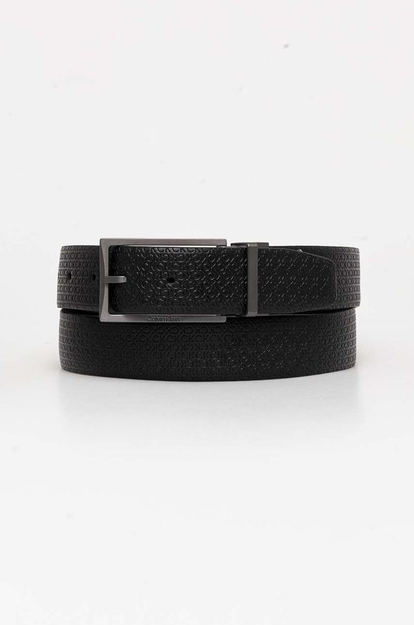 Calvin Klein Dvostrani kožni remen Calvin Klein za muškarce, boja: crna, K50K512341