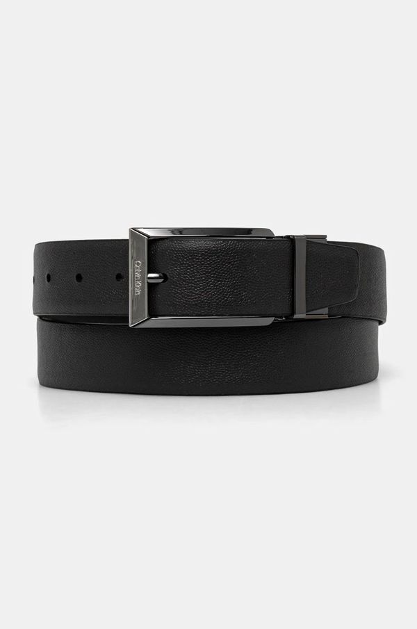 Calvin Klein Dvostrani kožni remen Calvin Klein za muškarce, boja: crna, K50K512657
