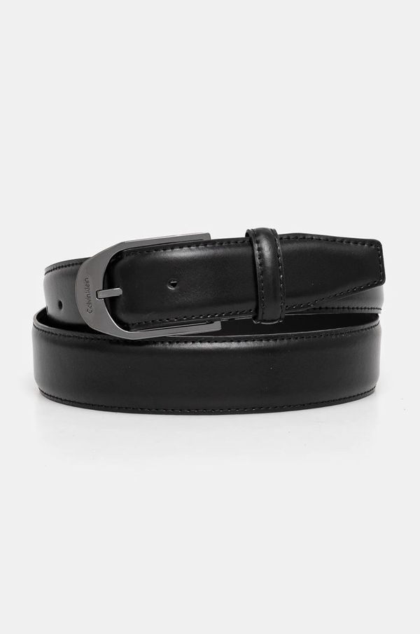 Calvin Klein Dvostrani kožni remen Calvin Klein za muškarce, boja: crna, K50K512668