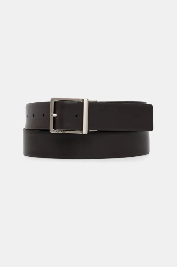 Calvin Klein Dvostrani kožni remen Calvin Klein za muškarce, boja: crna, K50K512836