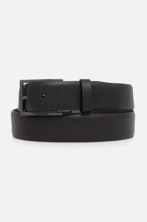 Calvin Klein Dvostrani kožni remen Calvin Klein za muškarce, boja: crna, K50K512842