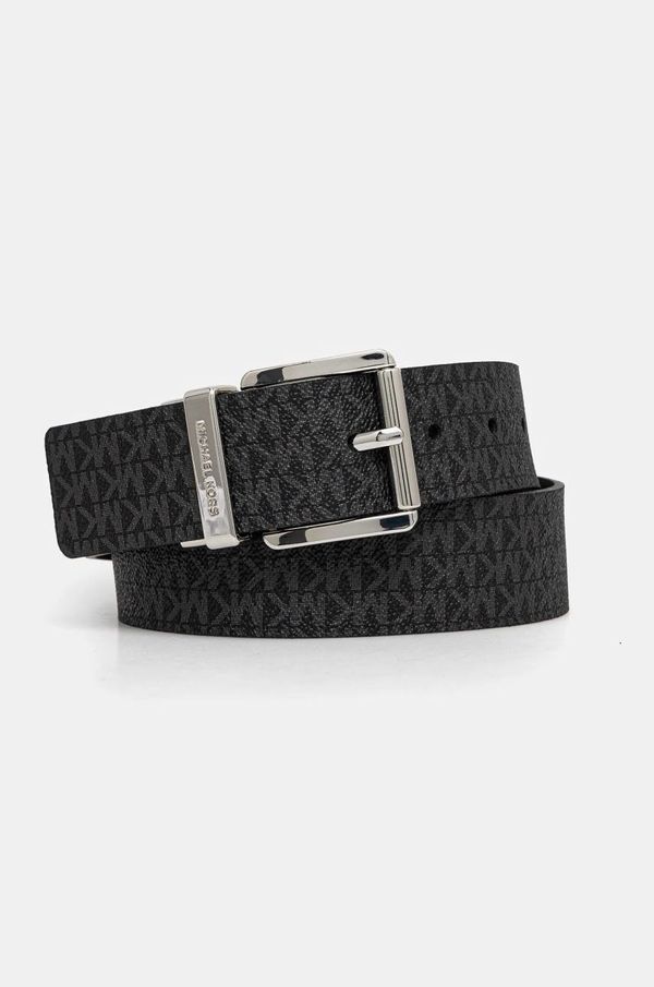 MICHAEL Michael Kors Dvostrani kožni remen MICHAEL Michael Kors za žene, boja: crna