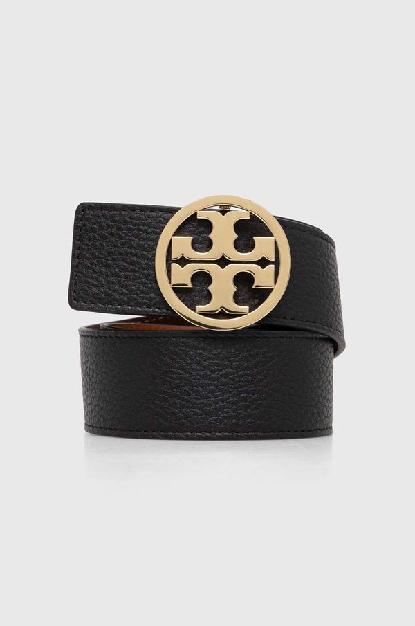 Tory Burch Dvostrani kožni remen Tory Burch za žene, boja: crna