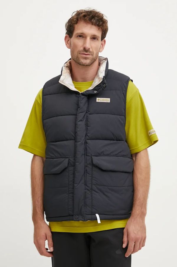 Columbia Dvostrani prsluk Columbia Wallowa Reversible za muškarce, boja: crna, za zimu, 2090731