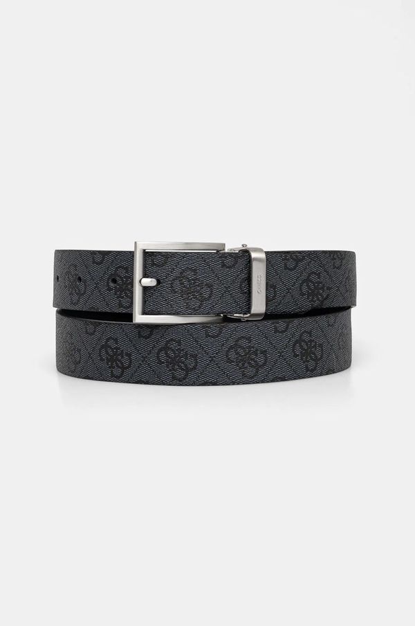 Guess Dvostrani remen Guess BUCAREST za muškarce, boja: crna, BMBCLO P5135