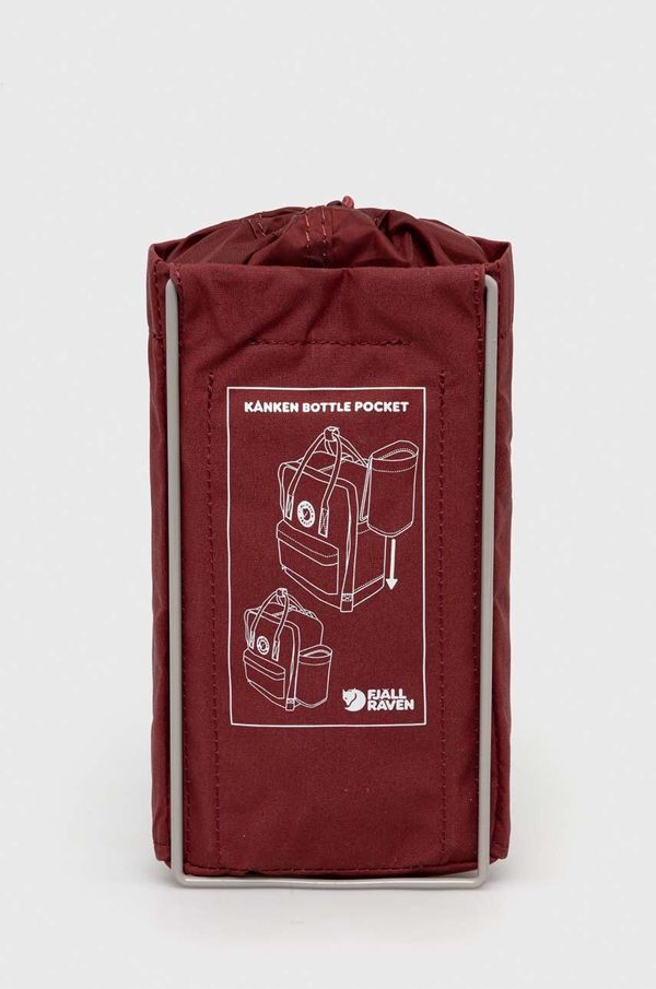 Fjallraven Džep za bocu Fjallraven Kanken boja: bordo, mali, bez uzorka