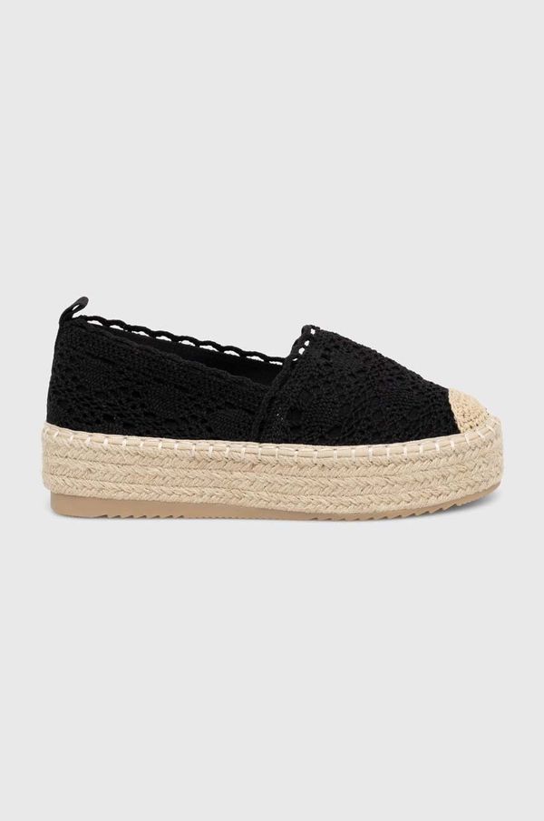 Answear Lab Espadrile Answear Lab boja: crna, s platformom