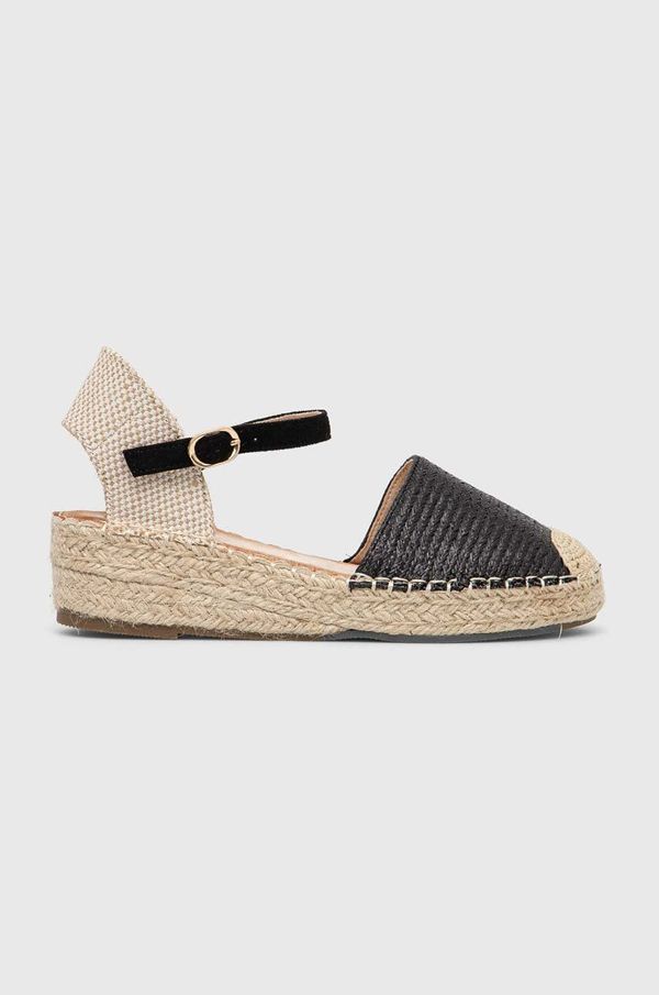 Answear Lab Espadrile Answear Lab boja: crna, s platformom