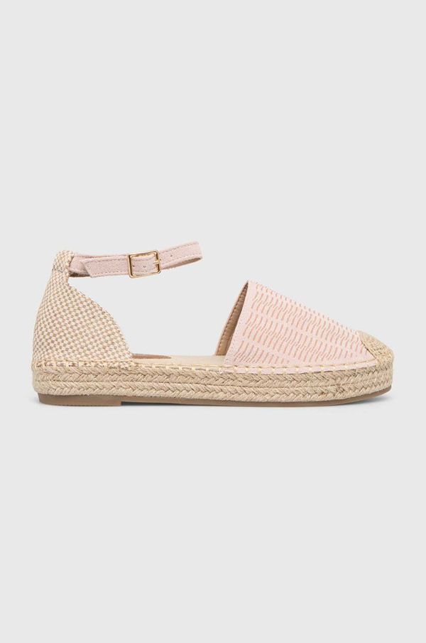 Answear Lab Espadrile Answear Lab boja: ružičasta, s platformom