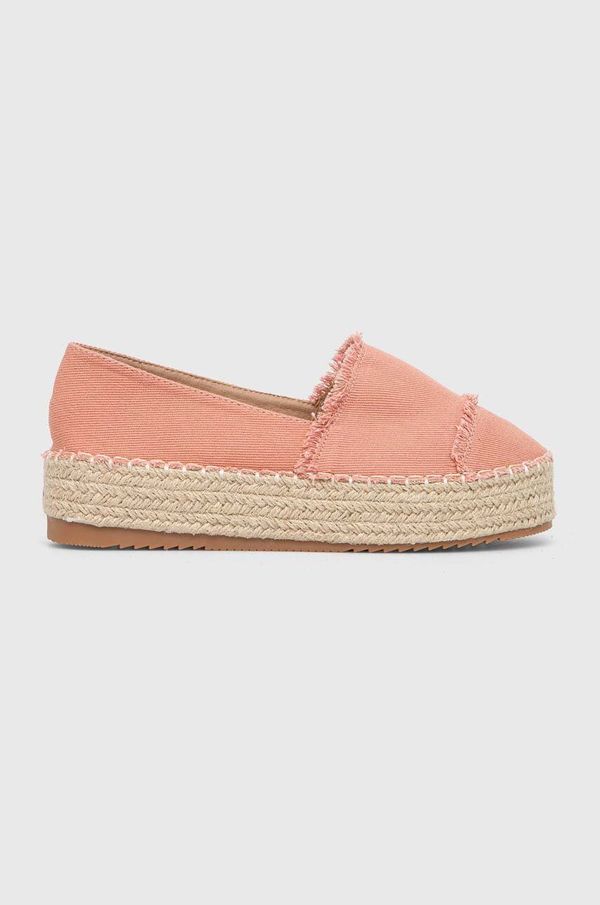 Answear Lab Espadrile Answear Lab boja: ružičasta, s platformom