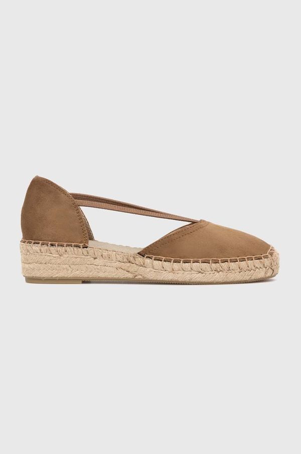 Answear Lab Espadrile Answear Lab boja: smeđa, s platformom