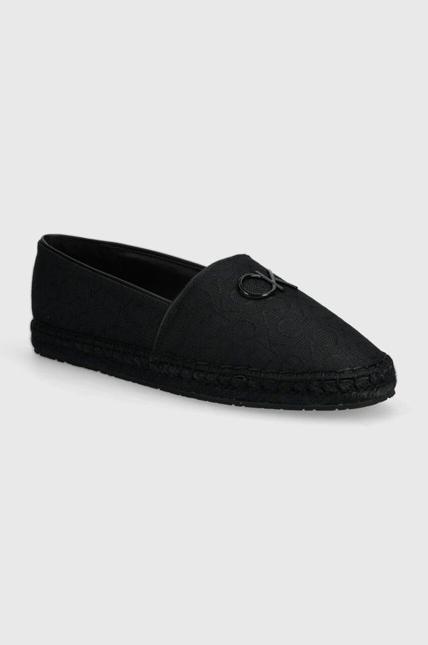 Calvin Klein Espadrile Calvin Klein ESPADRILLE RELOCK MONOCQ boja: crna, HW0HW01916