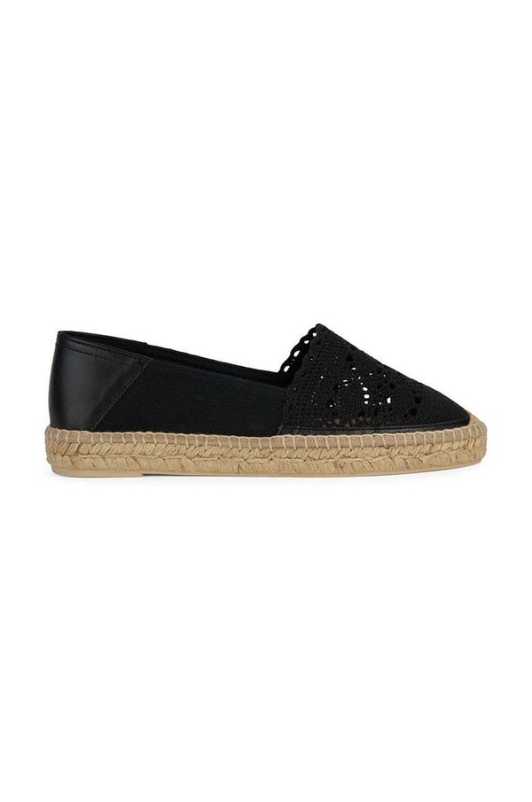 Geox Espadrile Geox D LAMPEDUSA boja: crna, D45V0D 0DS10 C9999