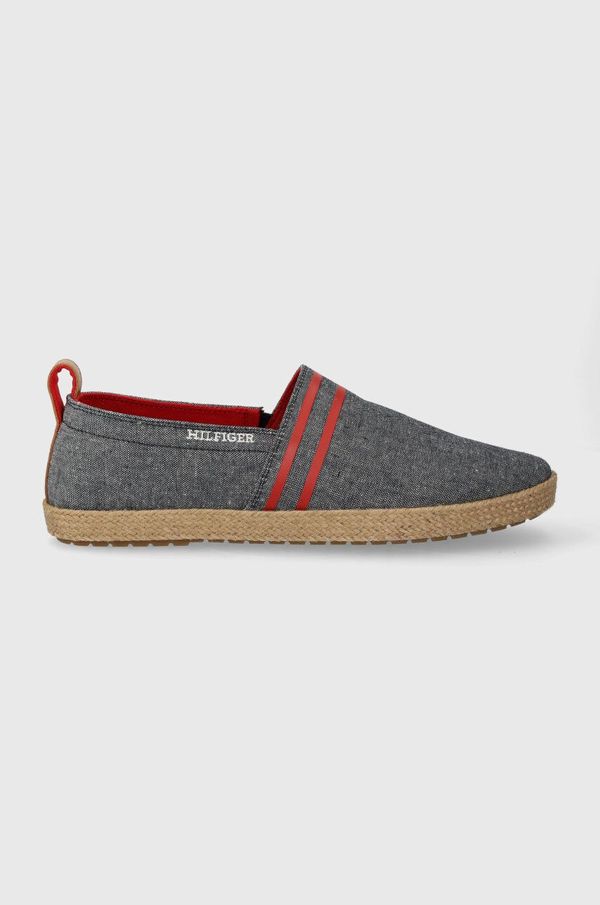 Tommy Hilfiger Espadrile Tommy Hilfiger ESPADRILLE C CHAMBRAY boja: tamno plava, FM0FM04982