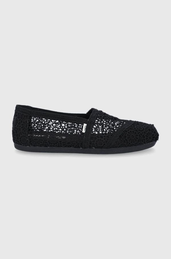 Toms Espadrile Toms Alpargata boja: crna
