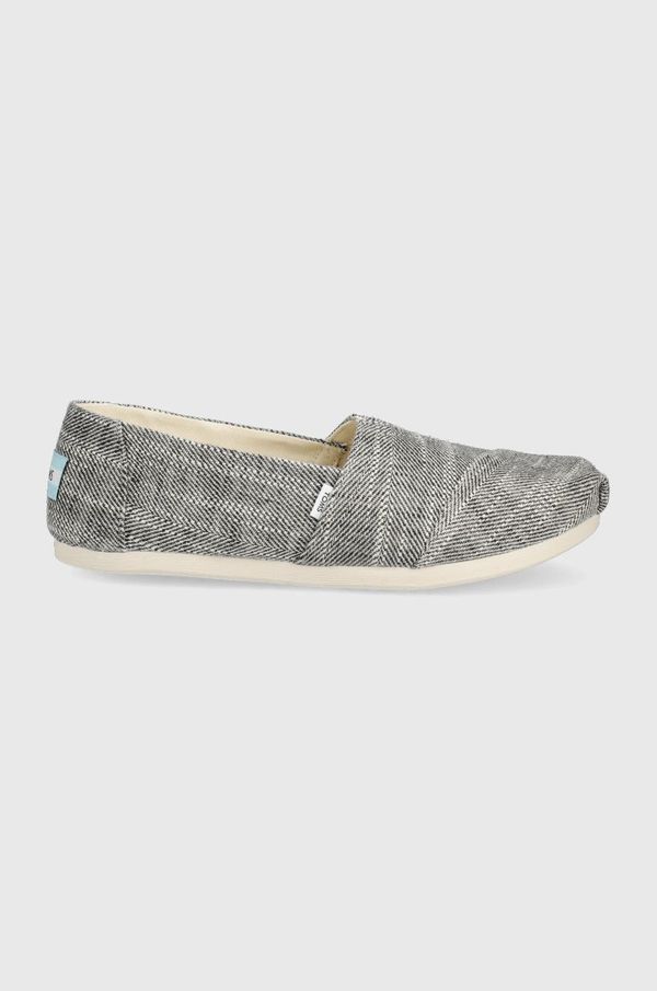 Toms Espadrile Toms Alpargata boja: crna