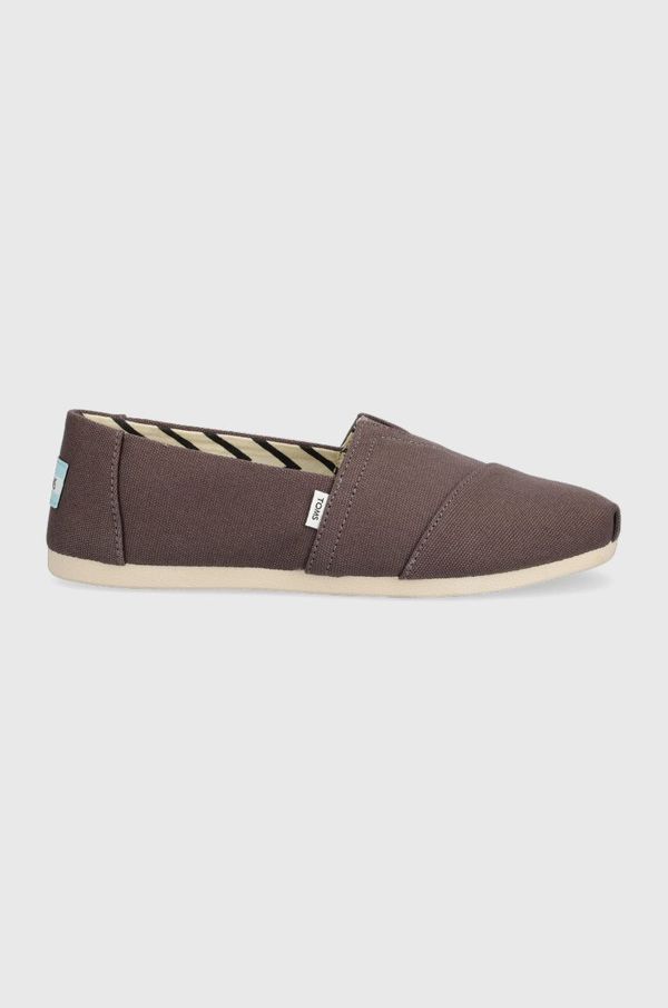 Toms Espadrile Toms Alpargata boja: siva