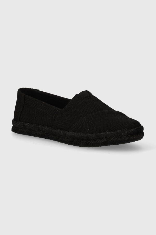 Toms Espadrile Toms Alpargata Rope 2.0 boja: crna, 10020706