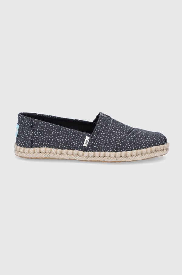 Toms Espadrile Toms Sunspots Crossweave boja: crna