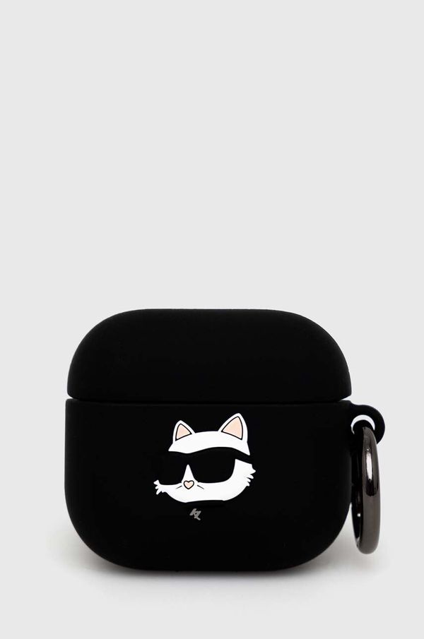 Karl Lagerfeld Etui za airpods Karl Lagerfeld airpods 3 cover boja: crna