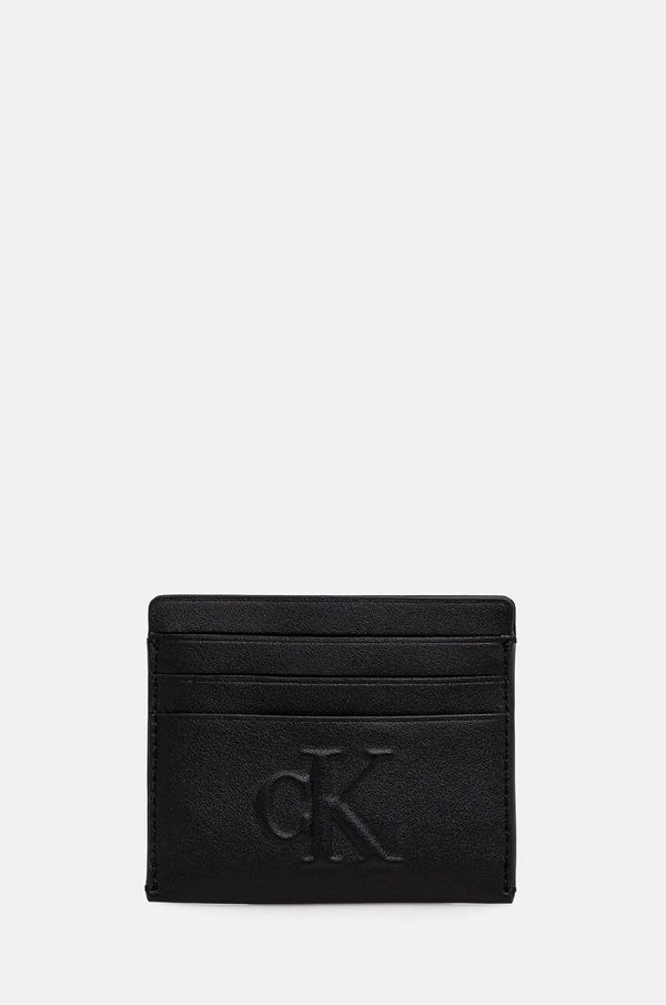 Calvin Klein Jeans Etui za kartice Calvin Klein Jeans boja: crna, K60K612747