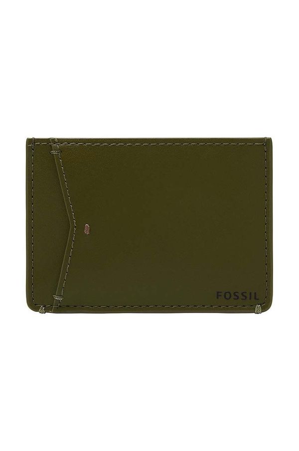 Fossil Etui za kartice Fossil boja: zelena