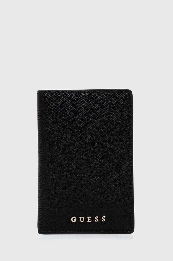 Guess Etui za kartice Guess boja: crna, RW1631 P4201