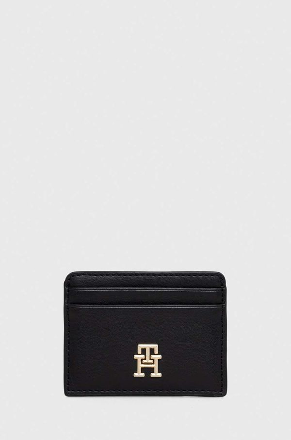 Tommy Hilfiger Etui za kartice Tommy Hilfiger boja: crna