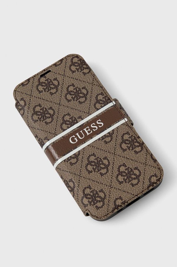 Guess Etui za telefon Guess iPhone 13 Mini boja: smeđa