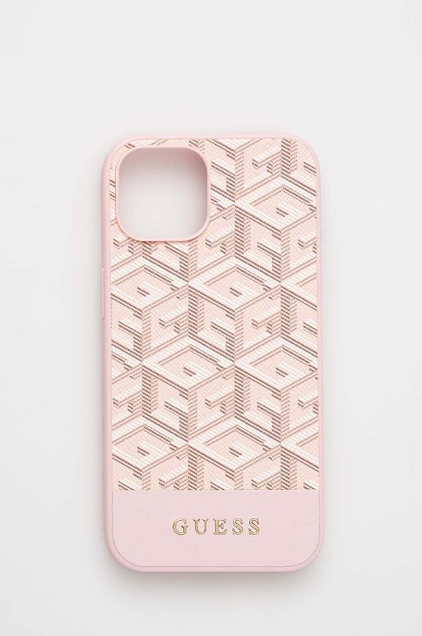 Guess Etui za telefon Guess iPhone 14 6,1" boja: ružičasta
