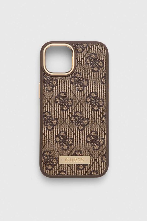Guess Etui za telefon Guess iPhone 14 6,1" boja: smeđa