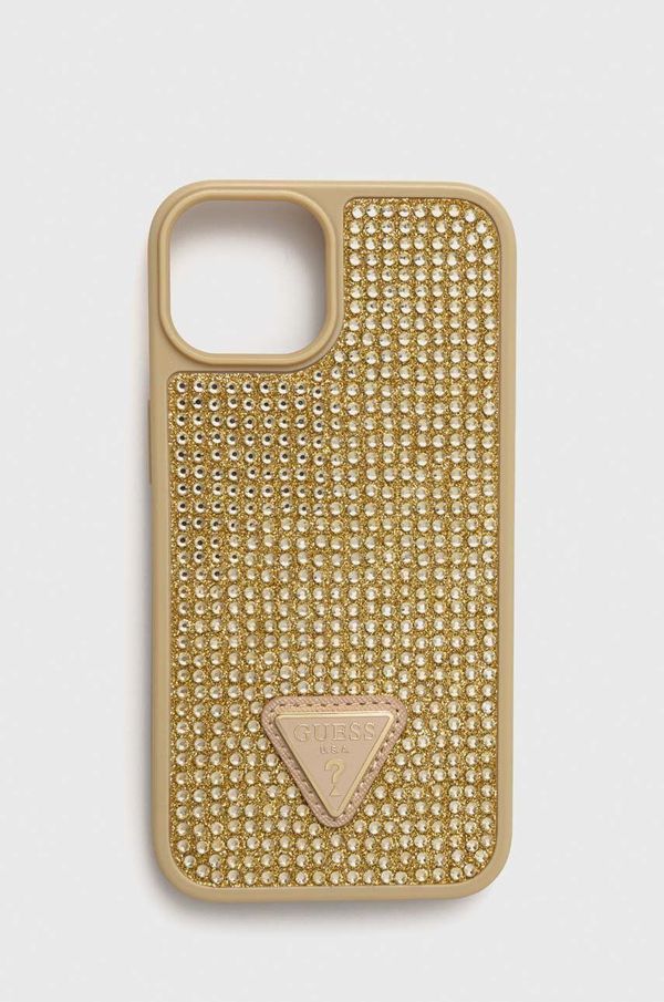 Guess Etui za telefon Guess iPhone 14 6,1" boja: zlatna