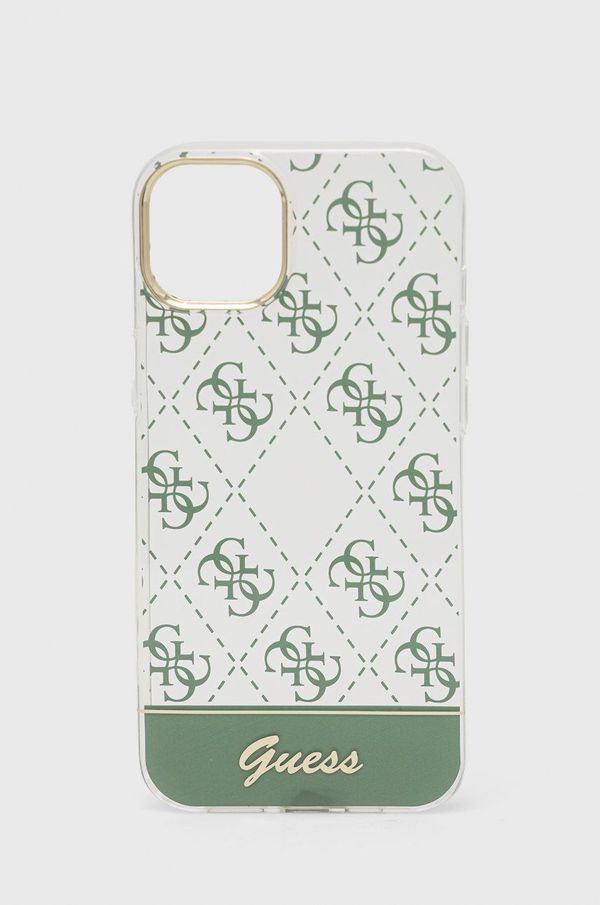 Guess Etui za telefon Guess iPhone 14 Plus 6,7" boja: zelena