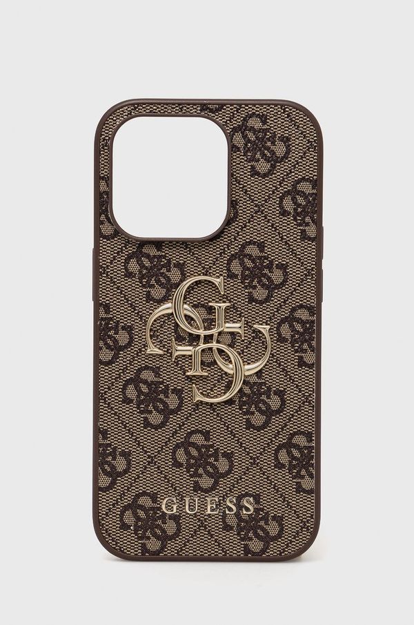 Guess Etui za telefon Guess iPhone 14 Pro 6,1" boja: smeđa