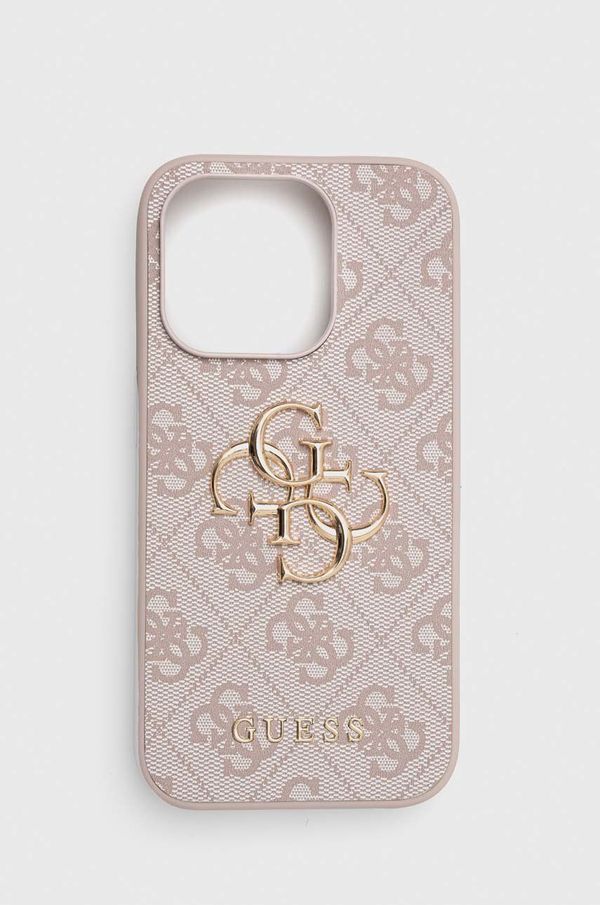 Guess Etui za telefon Guess iPhone 15 Pro 6.1 boja: ružičasta