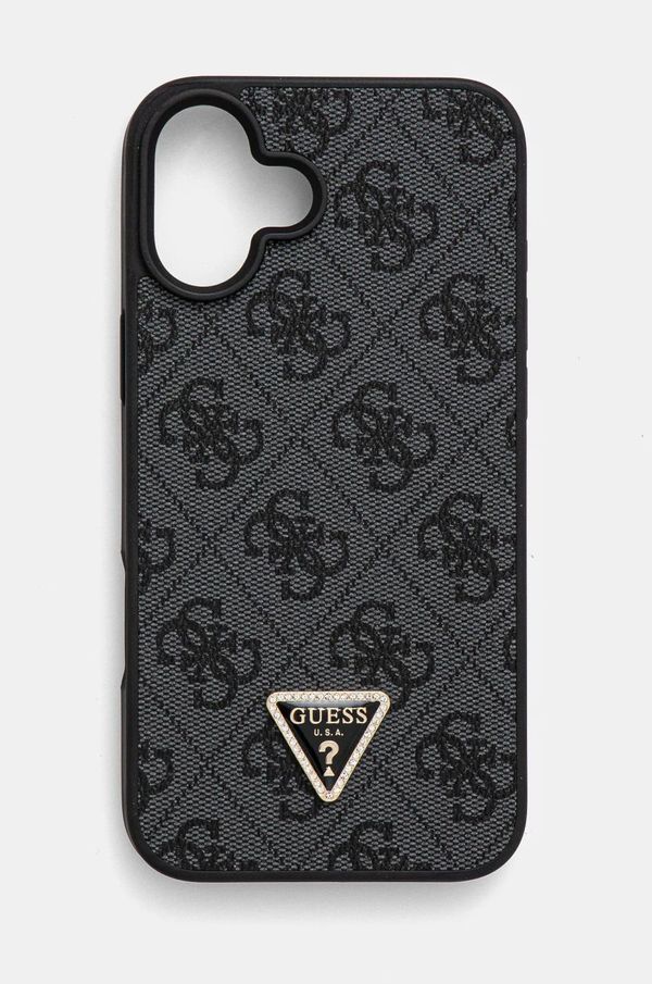Guess Etui za telefon Guess iPhone 16 Plus 6.7 boja: crna, GUHCP16MP4TDPK