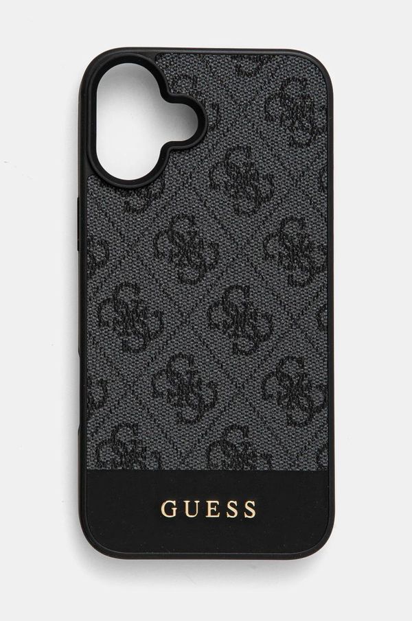 Guess Etui za telefon Guess iPhone 16 Plus 6.7 boja: siva, GUHCP16MG4GLGR