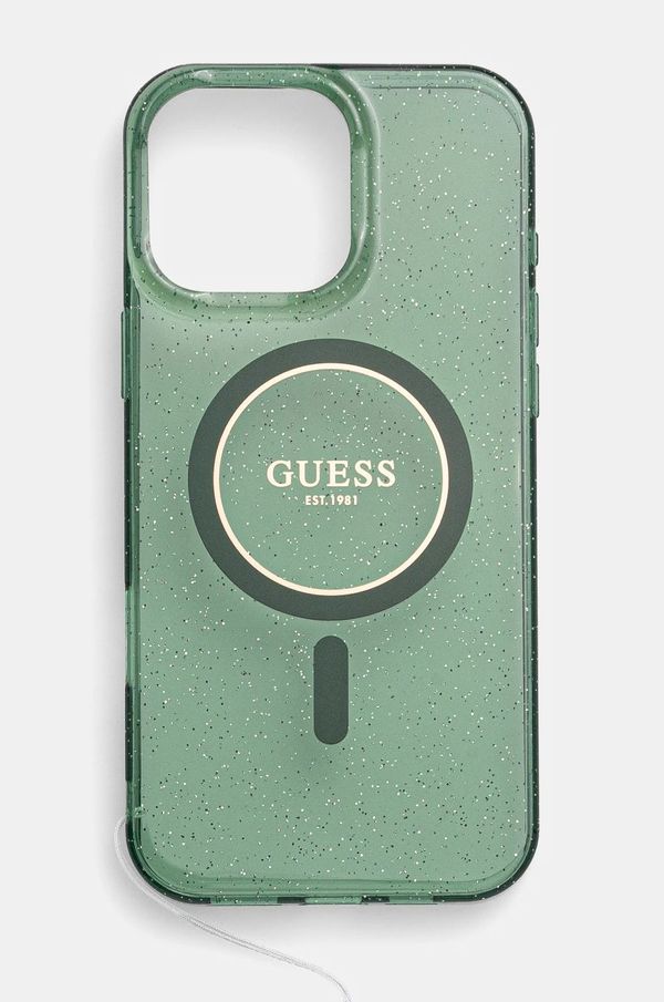 Guess Etui za telefon Guess iPhone 16 Pro Max 6.9 boja: zelena, GUHMP16XHGCRELSA