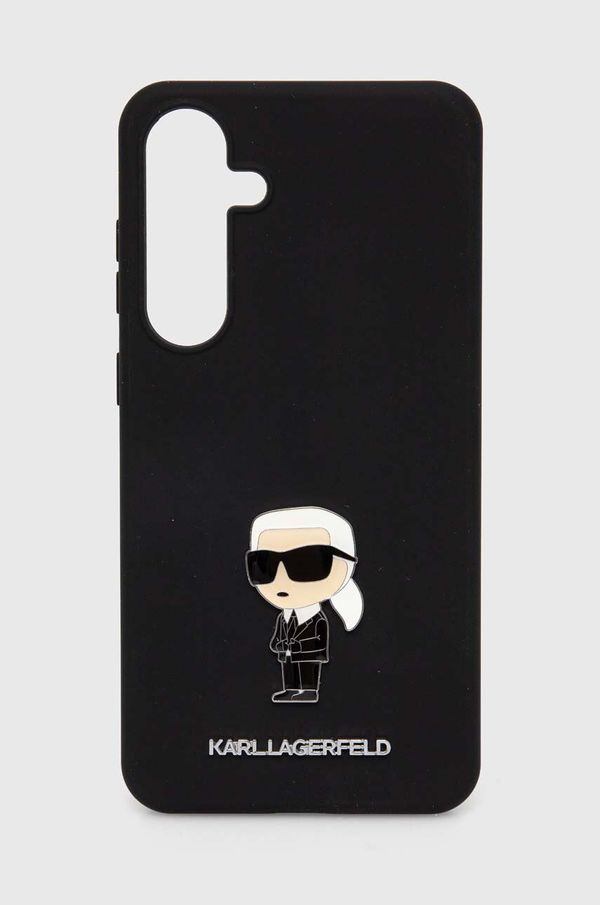 Karl Lagerfeld Etui za telefon Karl Lagerfeld Galaxy S24+ boja: crna, KLHCS24MSMHKNPK