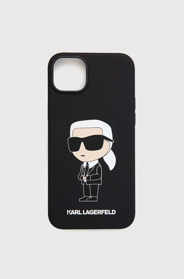 Karl Lagerfeld Etui za telefon Karl Lagerfeld iPhone 14 Plus 6,7'' boja: crna
