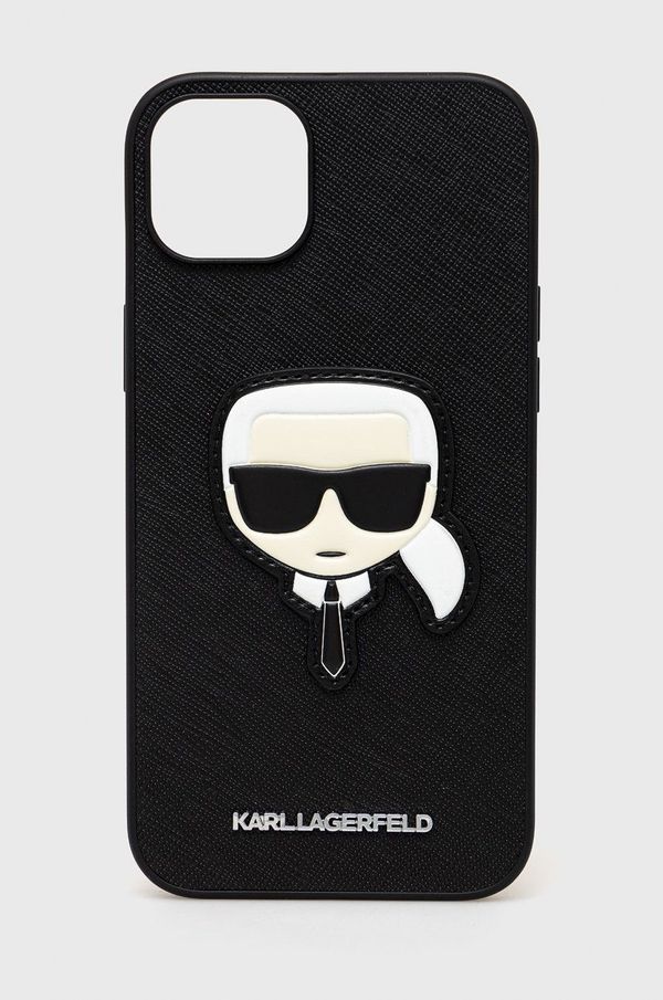 Karl Lagerfeld Etui za telefon Karl Lagerfeld iPhone 14 Plus 6,7" boja: crna